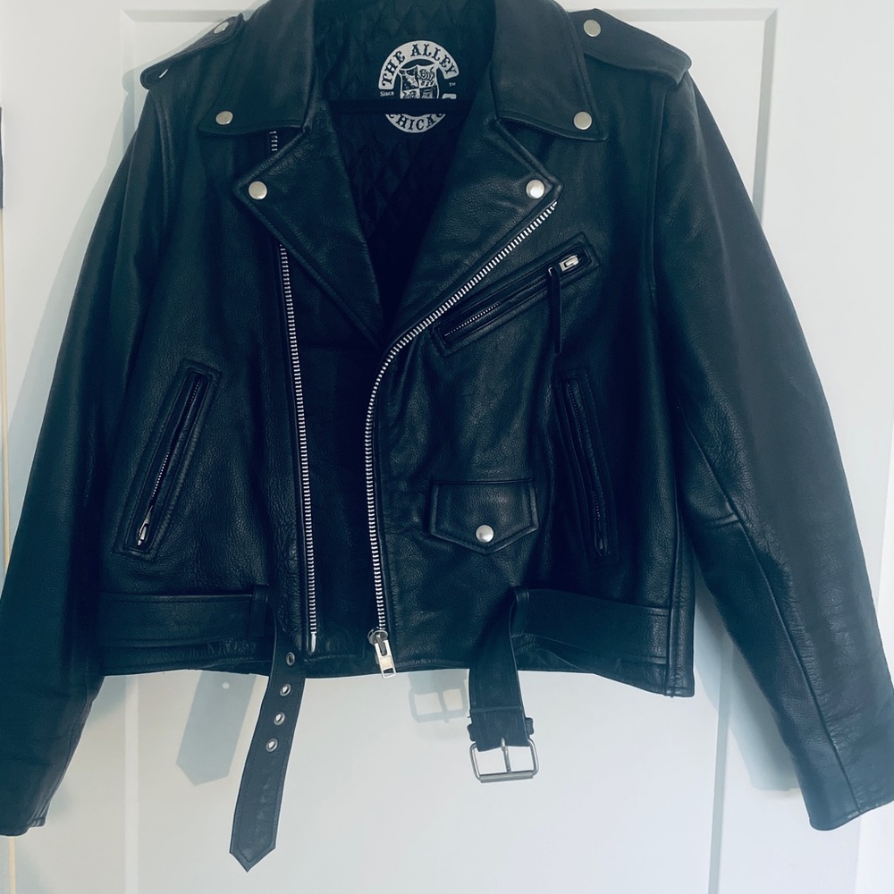 The Alley Chicago Leather Jacket